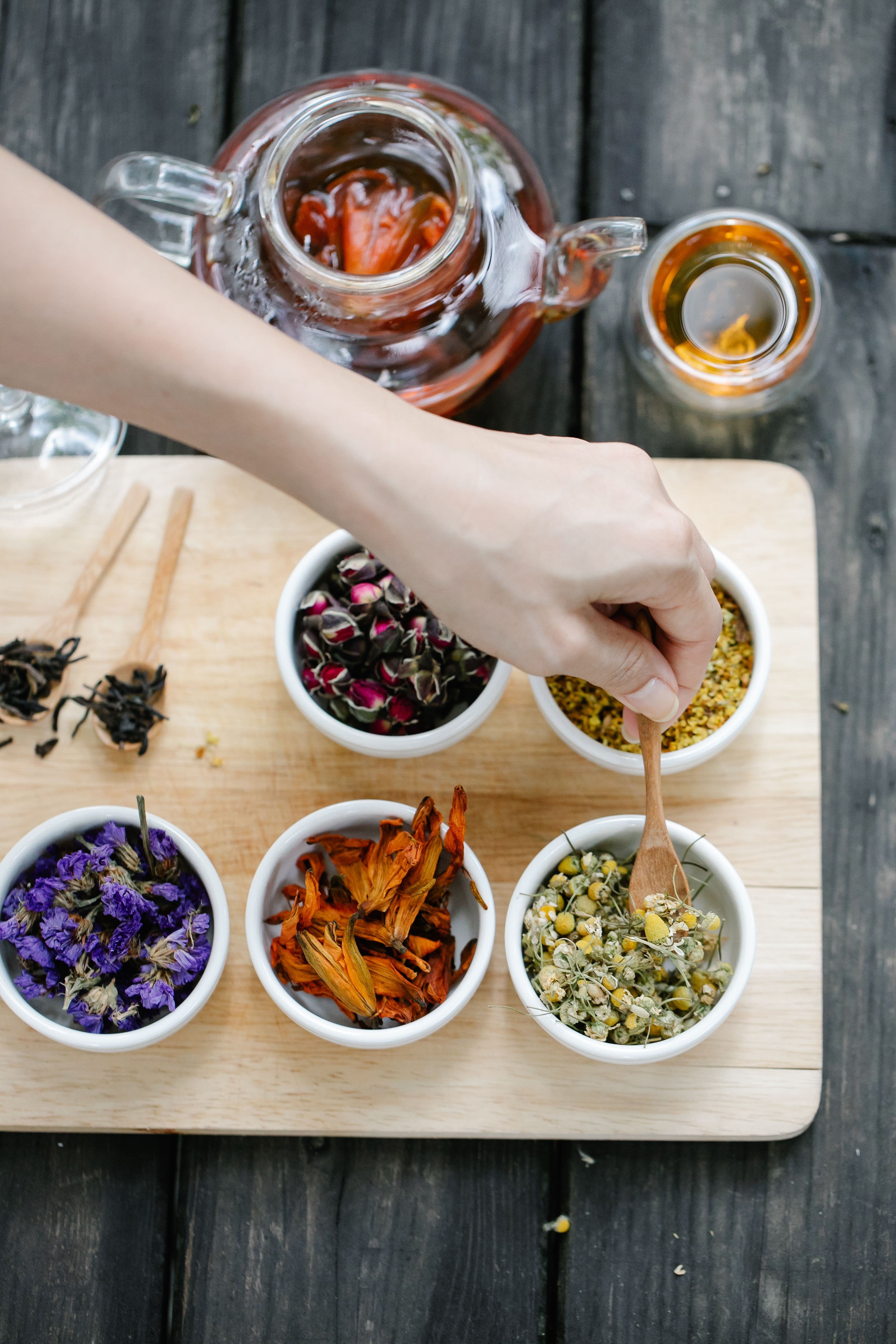 Natural herbs and ingredients used in Stars of Dan products